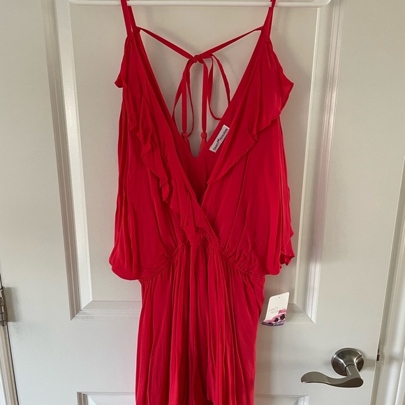 NWT Women’s Romper in Red - Picture 1 of 4